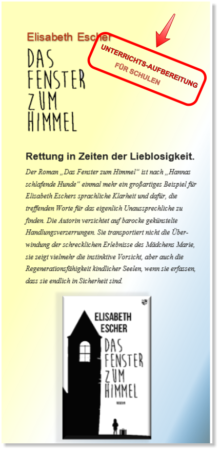 UNTERRICHTS-AUFBEREITUNG  FÜR SCHULEN